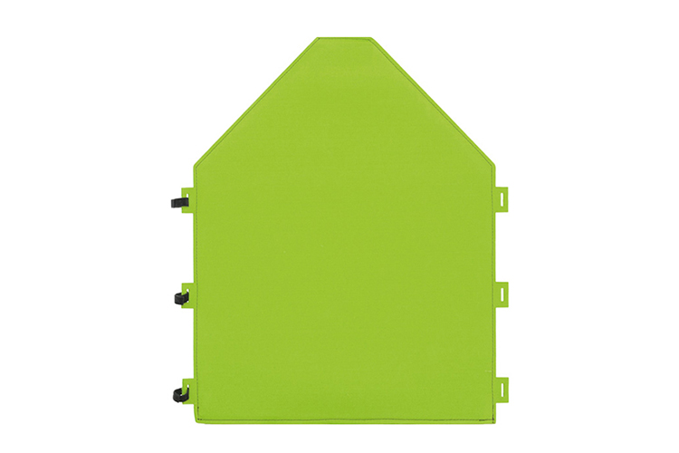 Doplnky Quadro Filcový panel - zelený domček
